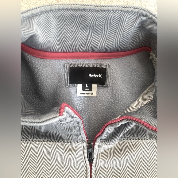 Hurley Hounded Track Jacket, size L - Picture 2 of 5